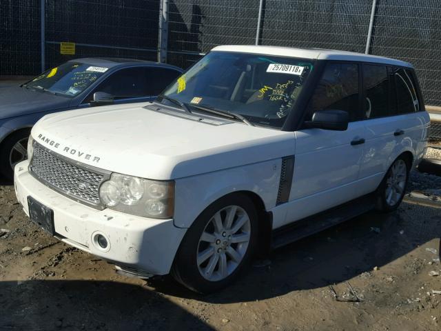 SALMF13466A219626 - 2006 LAND ROVER RANGE ROVE WHITE photo 2