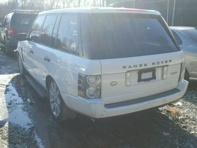 SALMF13466A219626 - 2006 LAND ROVER RANGE ROVE WHITE photo 3