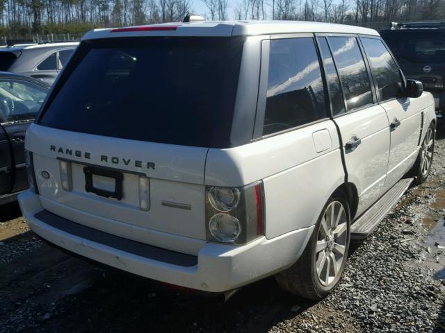 SALMF13466A219626 - 2006 LAND ROVER RANGE ROVE WHITE photo 4