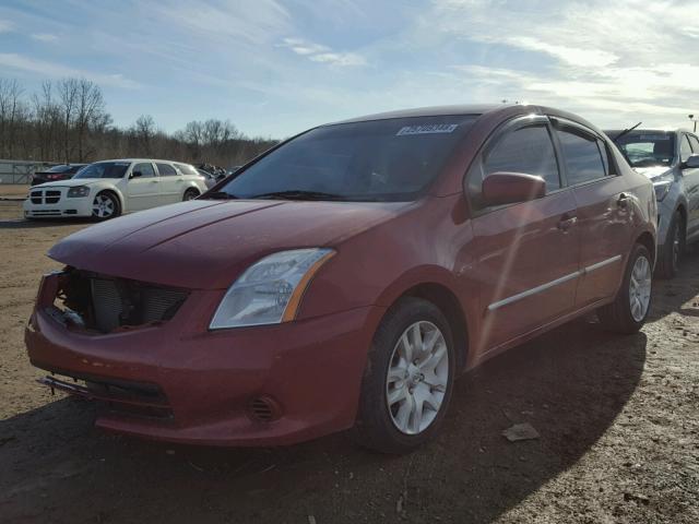 3N1AB6AP6BL703866 - 2011 NISSAN SENTRA 2.0 RED photo 2