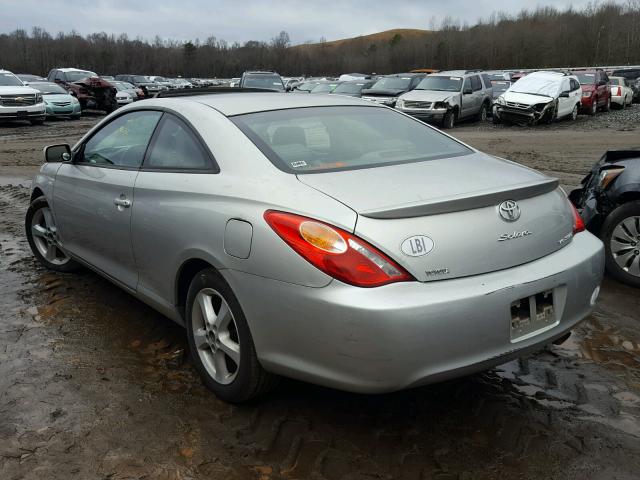 4T1CA30P34U011688 - 2004 TOYOTA CAMRY SOLA SILVER photo 3