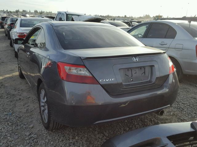 2HGFG1B85AH514844 - 2010 HONDA CIVIC EX ნაცრისფერი ფოტო 3