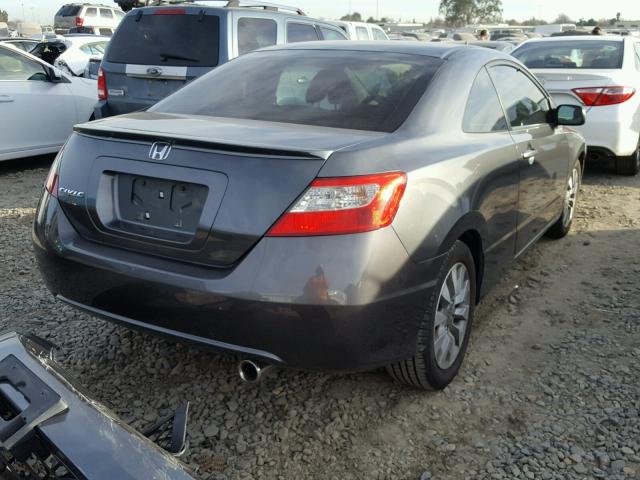 2HGFG1B85AH514844 - 2010 HONDA CIVIC EX ნაცრისფერი ფოტო 4