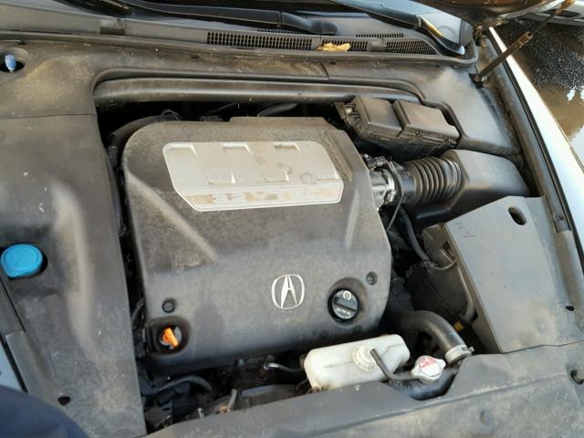 19UUA66217A032343 - 2007 ACURA TL GRAY photo 7