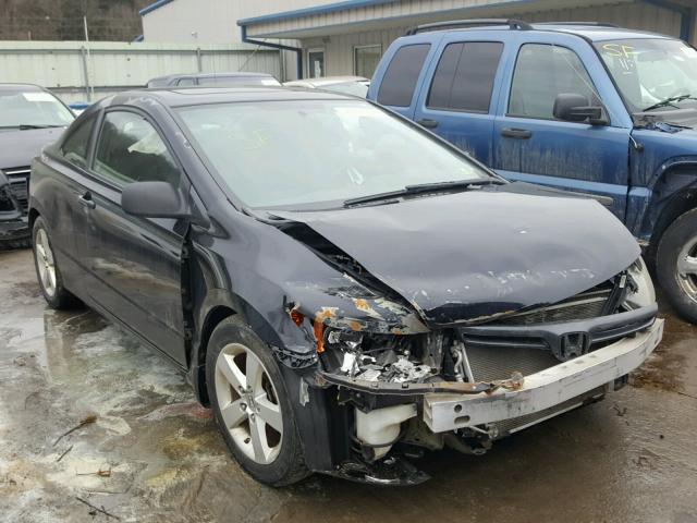 2HGFG12938H505711 - 2008 HONDA CIVIC EXL BLACK photo 1