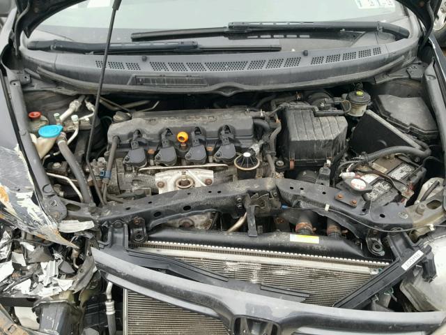 2HGFG12938H505711 - 2008 HONDA CIVIC EXL 黑色 照片 7