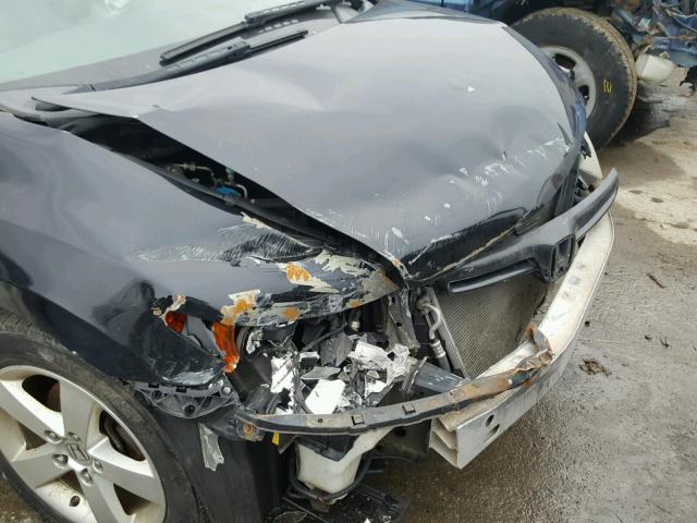 2HGFG12938H505711 - 2008 HONDA CIVIC EXL 黑色 照片 9