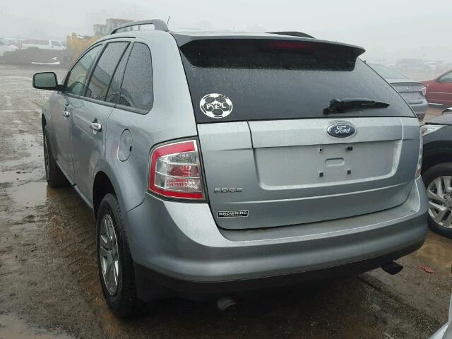 2FMDK36C07BA87885 - 2007 FORD EDGE SE SILVER photo 3