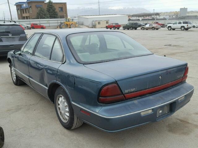 1G3HN52KXV4808257 - 1997 OLDSMOBILE 88 BASE GREEN photo 3