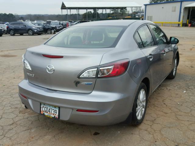 JM1BL1V79C1599264 - 2012 MAZDA 3 I SILVER photo 4