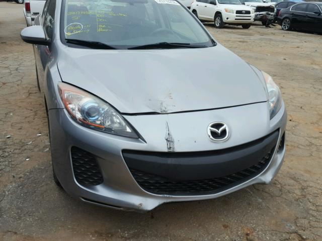 JM1BL1V79C1599264 - 2012 MAZDA 3 I SILVER photo 9