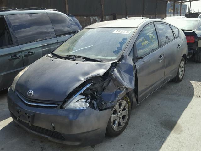 JTDKB20U073274681 - 2007 TOYOTA PRIUS GRAY photo 2