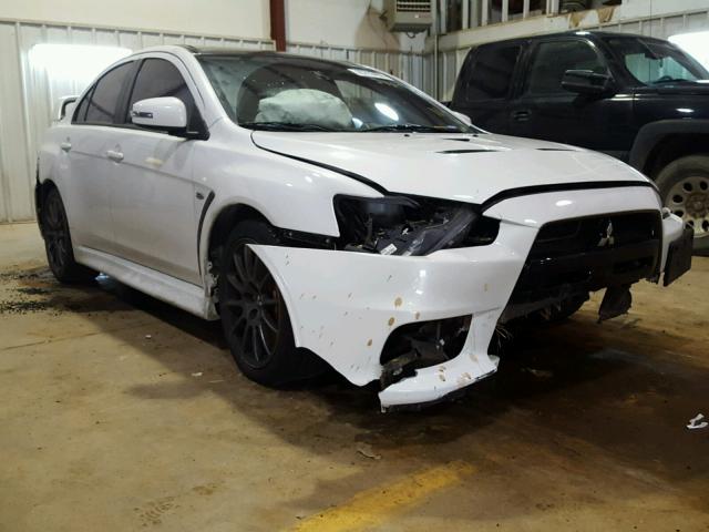 JA32W7FV7FU027439 - 2015 MITSUBISHI LANCER EVO WHITE photo 1