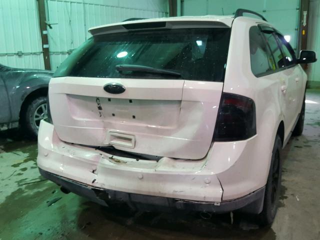 2FMDK38C78BA25026 - 2008 FORD EDGE SEL WHITE photo 9