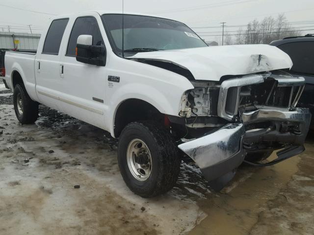 1FTNW21P14EA27700 - 2004 FORD F250 SUPER WHITE photo 1