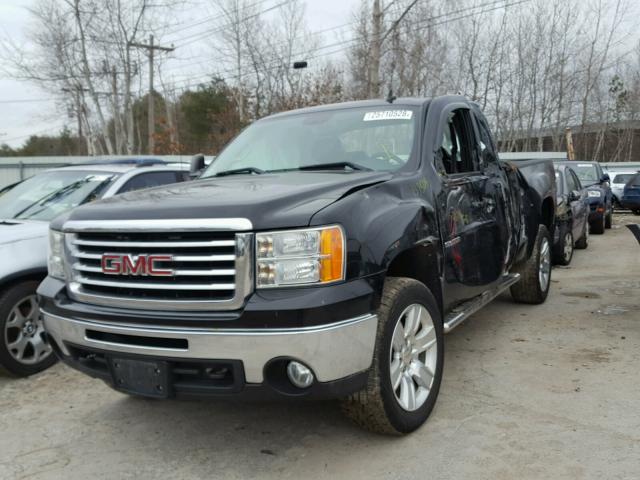 1GTSKWE22AZ197055 - 2010 GMC SIERRA K15 BLACK photo 2