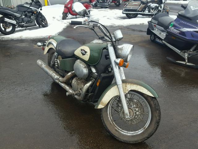 JH2RC4477XM100085 - 1999 HONDA VT750 CD2 GREEN photo 1