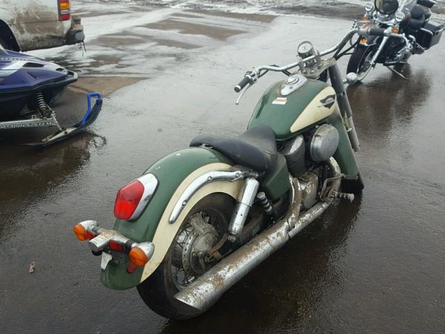 JH2RC4477XM100085 - 1999 HONDA VT750 CD2 GREEN photo 4