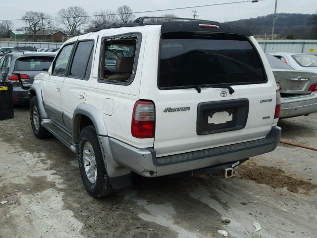 JT3GN87R2Y0156057 - 2000 TOYOTA 4RUNNER LI WHITE photo 3