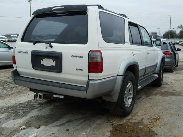 JT3GN87R2Y0156057 - 2000 TOYOTA 4RUNNER LI WHITE photo 4