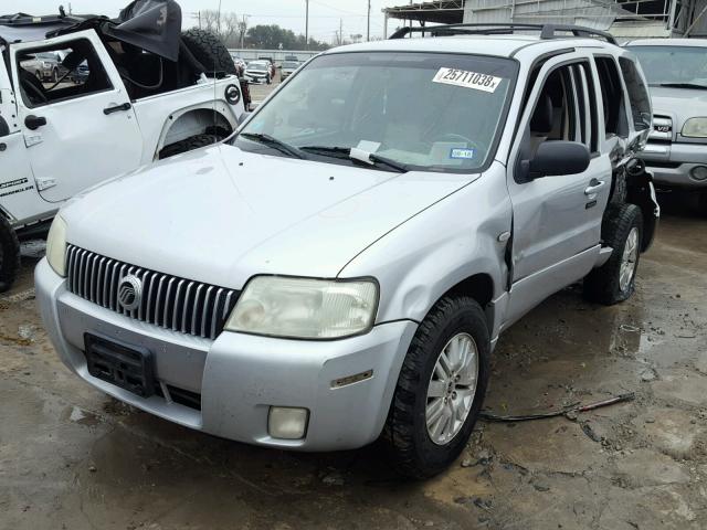 4M2CU87157KJ05222 - 2007 MERCURY MARINER PR SILVER photo 2