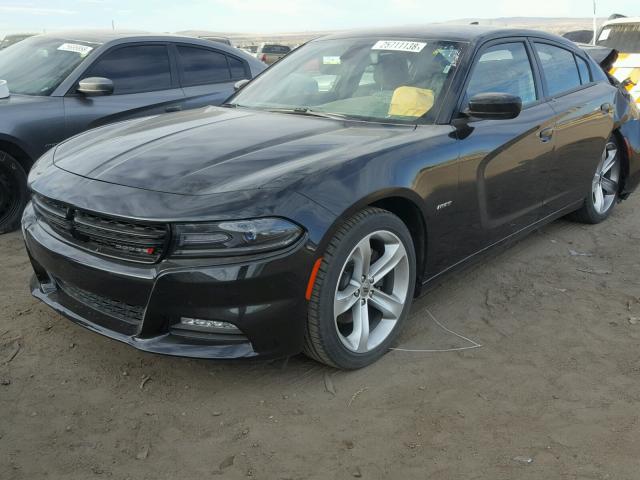 2C3CDXCT4HH571938 - 2017 DODGE CHARGER R/ BLACK photo 2