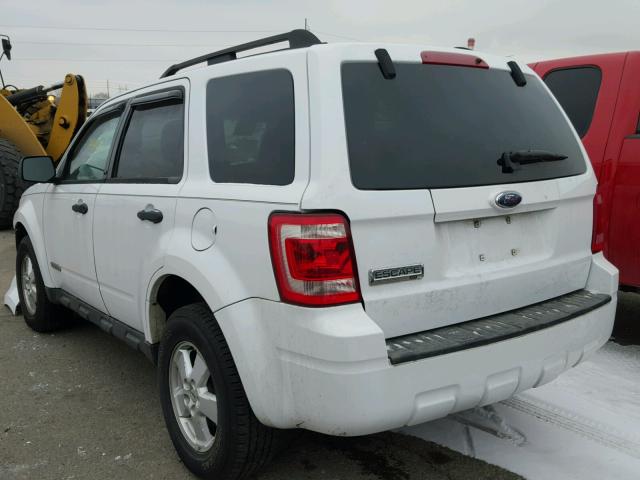 1FMCU03Z88KA12372 - 2008 FORD ESCAPE XLT BEIGE photo 3