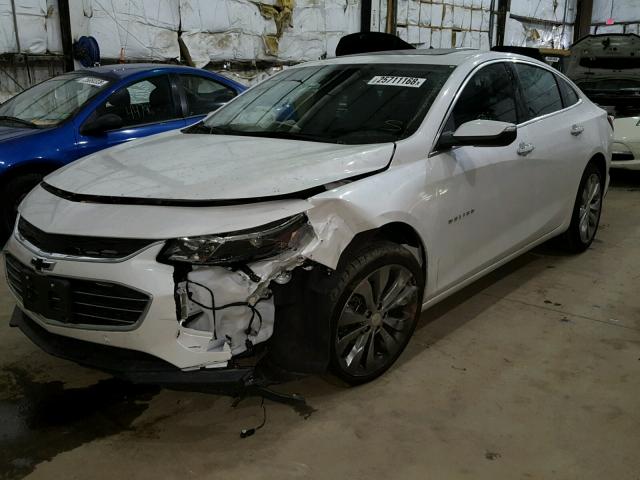 1G1ZH5SXXHF220769 - 2017 CHEVROLET MALIBU PRE 白色 照片 2