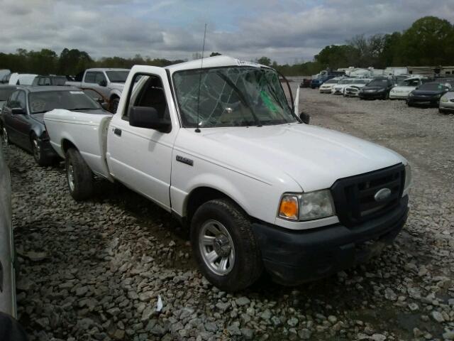 1FTYR10D99PA53978 - 2009 FORD RANGER WHITE photo 1