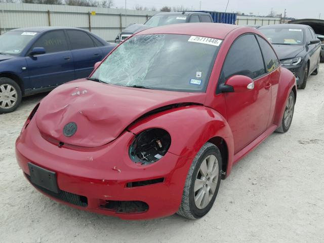 3VWPW31C88M521691 - 2008 VOLKSWAGEN NEW BEETLE წითელი ფოტო 2
