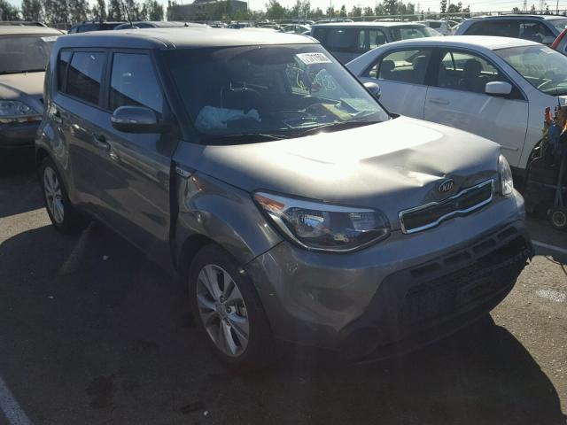 KNDJP3A55E7090532 - 2014 KIA SOUL + SILVER photo 1