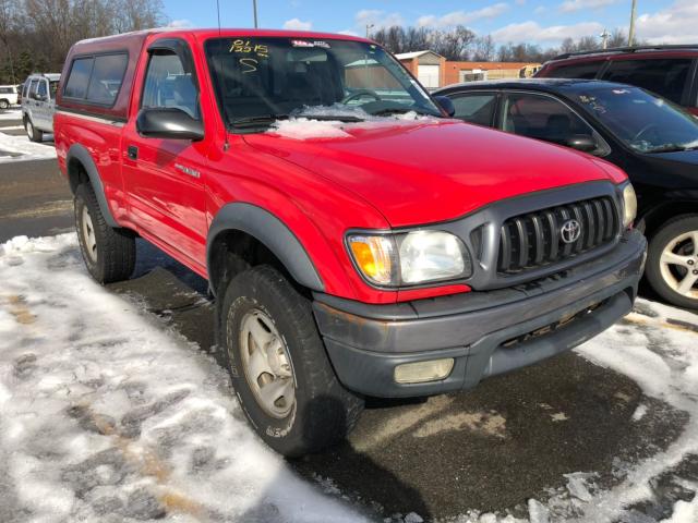 5TEPM62N51Z854093 - 2001 TOYOTA TACOMA RED photo 1