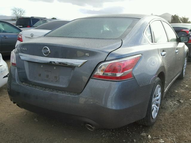 1N4AL3AP4FC221302 - 2015 NISSAN ALTIMA 2.5 GRAY photo 4