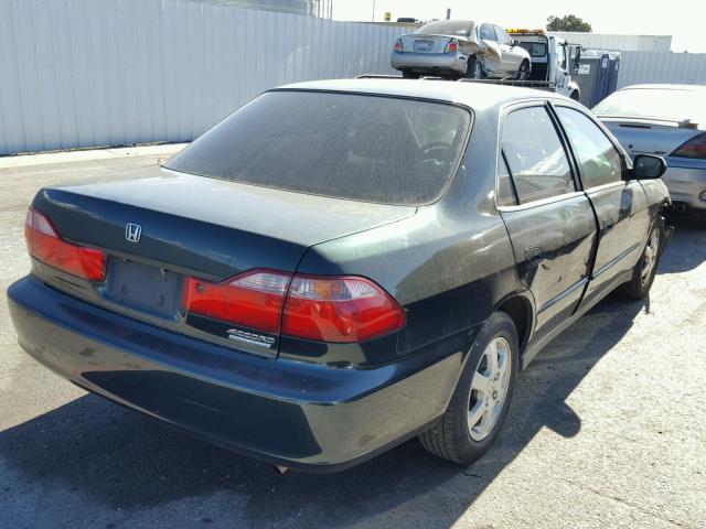 JHMCG6690YC028164 - 2000 HONDA ACCORD SE GREEN photo 4