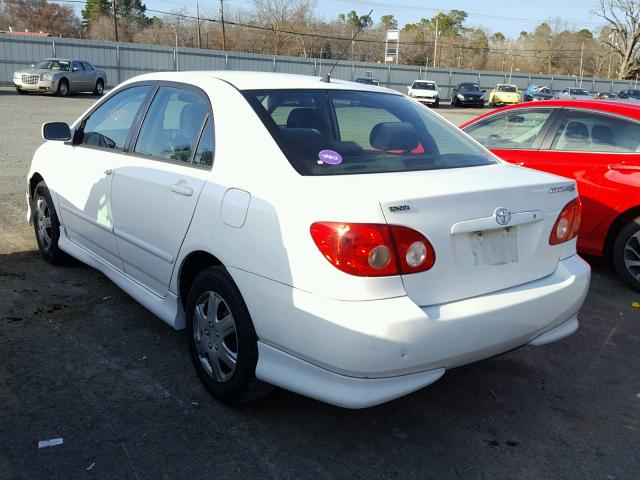 2T1BR32E55C449633 - 2005 TOYOTA COROLLA CE WHITE photo 3