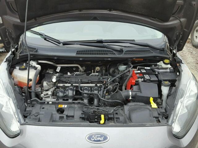 3FADP4EJ5EM168863 - 2014 FORD FIESTA SE GRAY photo 7