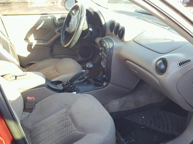 1G2NE52E85M187716 - 2005 PONTIAC GRAND AM S წითელი ფოტო 5