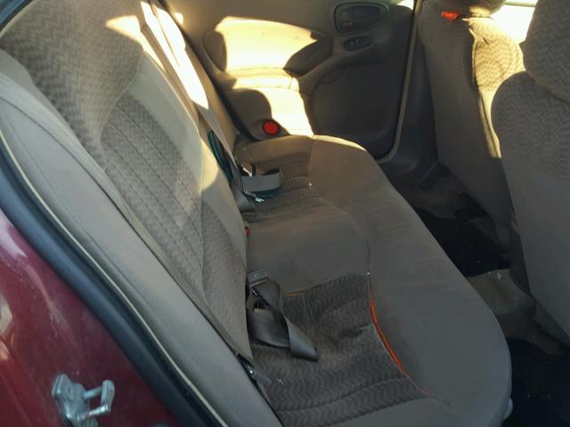 1G2NE52E85M187716 - 2005 PONTIAC GRAND AM S წითელი ფოტო 6