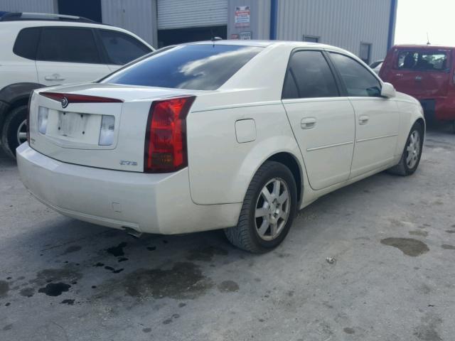 1G6DP567050232994 - 2005 CADILLAC CTS HI FEA WHITE photo 4