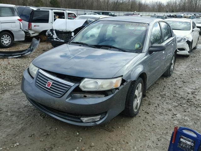 1G8AL55F57Z108622 - 2007 SATURN ION LEVEL GRAY photo 2