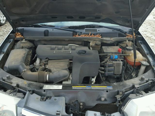 1G8AL55F57Z108622 - 2007 SATURN ION LEVEL GRAY photo 7