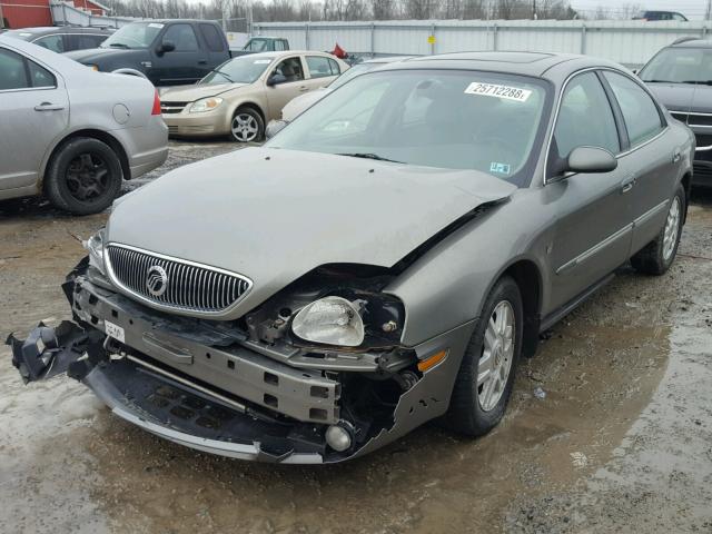 1MEFM55S84G610911 - 2004 MERCURY SABLE LS P GRAY photo 2