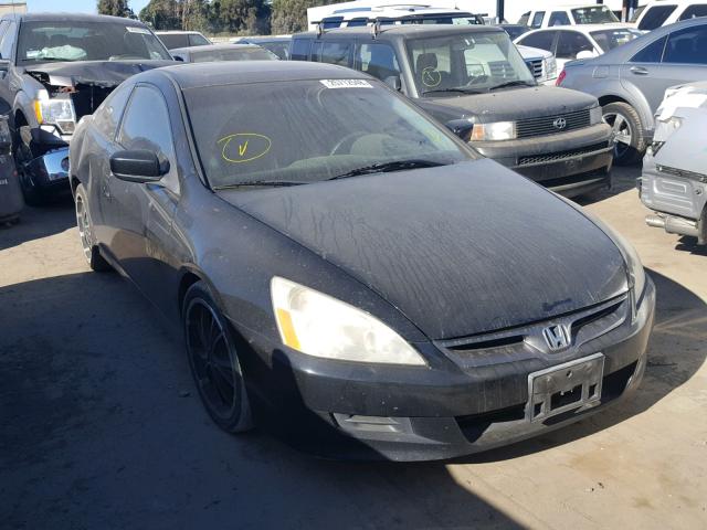 1HGCM82667A000317 - 2007 HONDA ACCORD EX BLACK photo 1