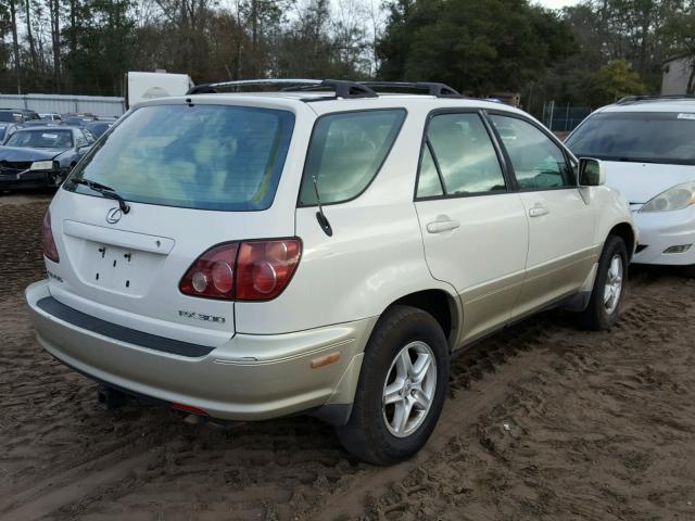 JT6HF10U4Y0100518 - 2000 LEXUS RX 300 WHITE photo 4