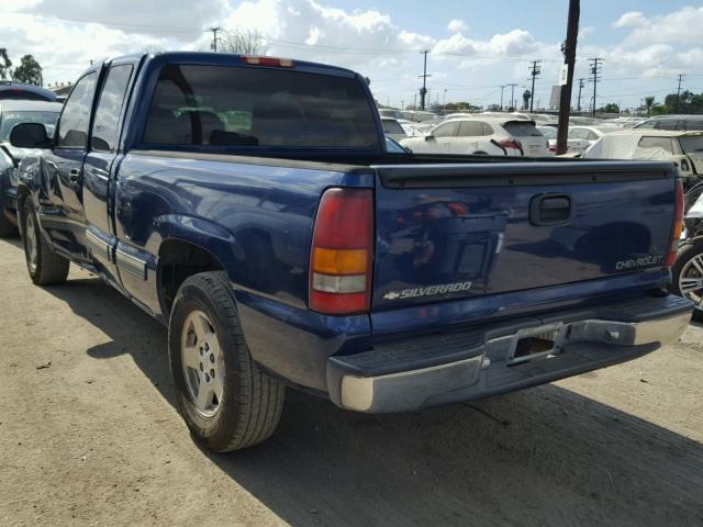 2GCEC19W011346582 - 2001 CHEVROLET SILVERADO BLUE photo 3