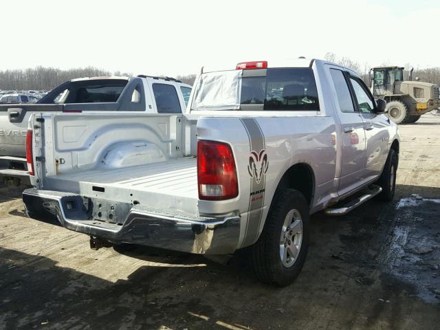 1D3HV18P69S803674 - 2009 DODGE RAM 1500 SILVER photo 4