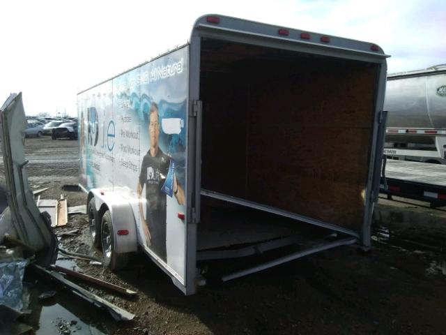 4D6EB182XFC040534 - 2015 CARGO TRAILER WHITE photo 4