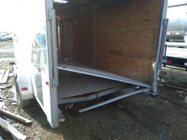 4D6EB182XFC040534 - 2015 CARGO TRAILER WHITE photo 9