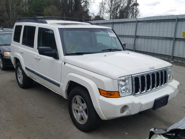 1J8HG48N27C611669 - 2007 JEEP COMMANDER WHITE photo 1