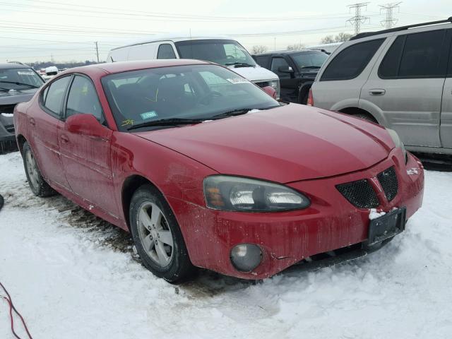 2G2WP552271122679 - 2007 PONTIAC GRAND PRIX RED photo 1